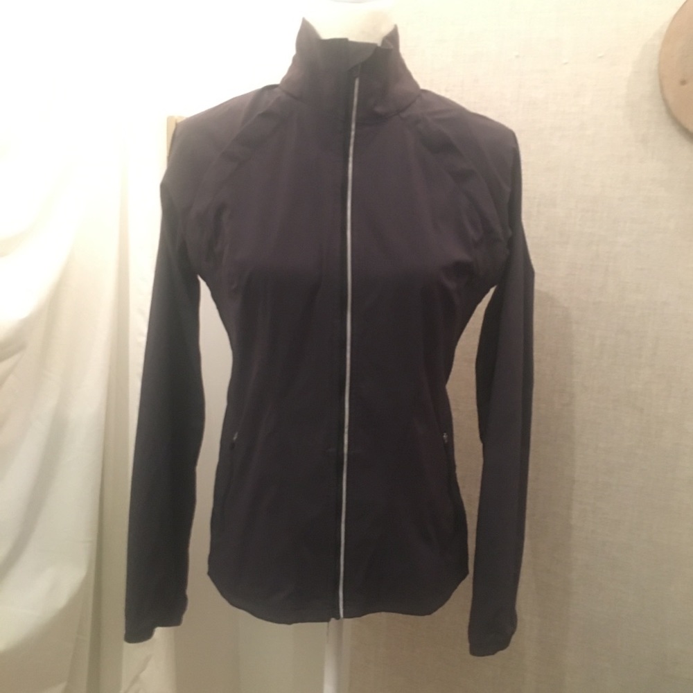 NWOT Lucy Black Lighting Running Jacket Size SP